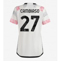 Juventus Andrea Cambiaso #27 Udebanetrøje Dame 2023-24 Kortærmet